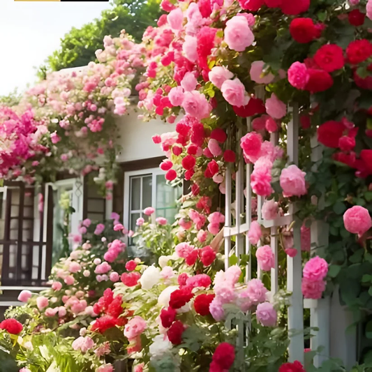 🌹 The Rose Trail – Climbing Seeds for Home Gardens