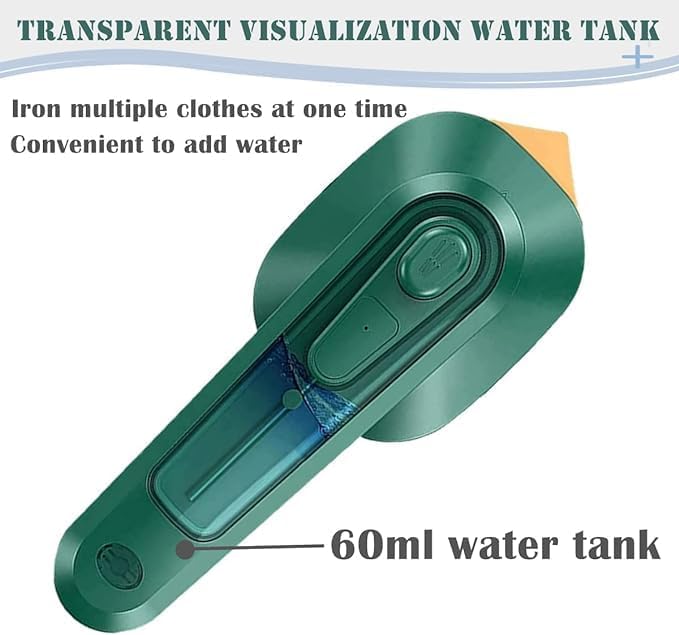 Iron-Travel Steamer Iron for Clothes , Portable Handheld Iron