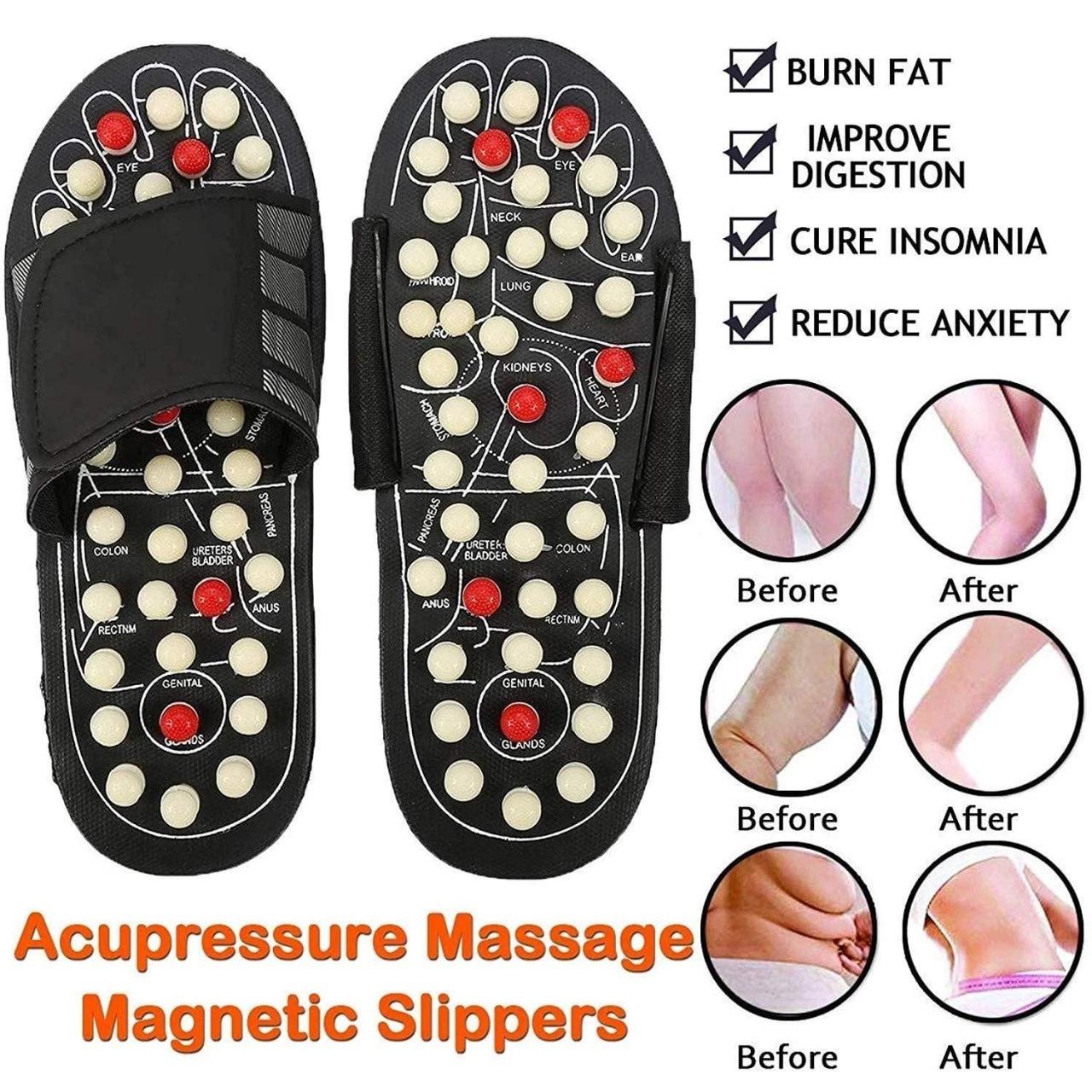 👣 Foot Massage Slippers – Natural Healing through Acupressure 👣