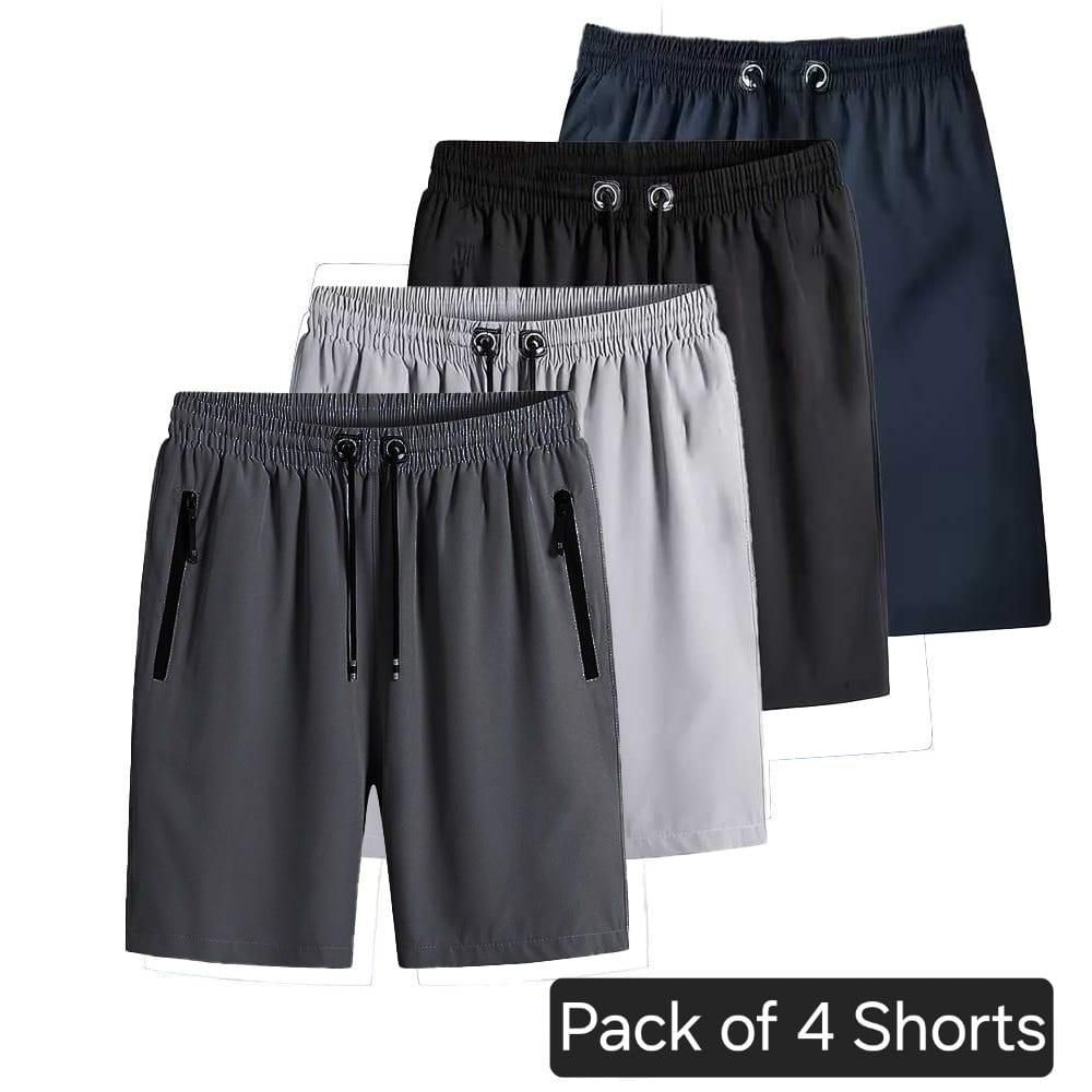 🔥 Super Saver Combo – 4 Men's Premium Cotton Shorts at the Price of 2! 🔥