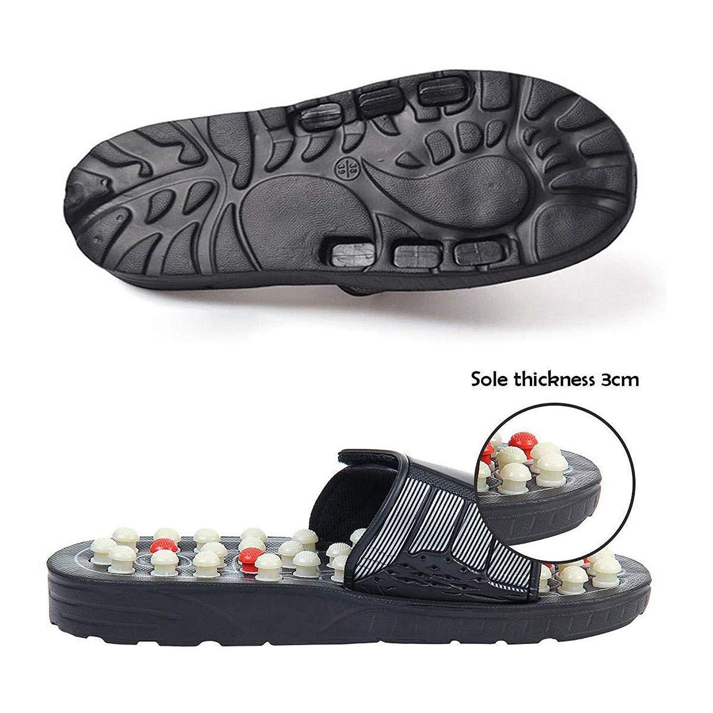👣 Foot Massage Slippers – Natural Healing through Acupressure 👣