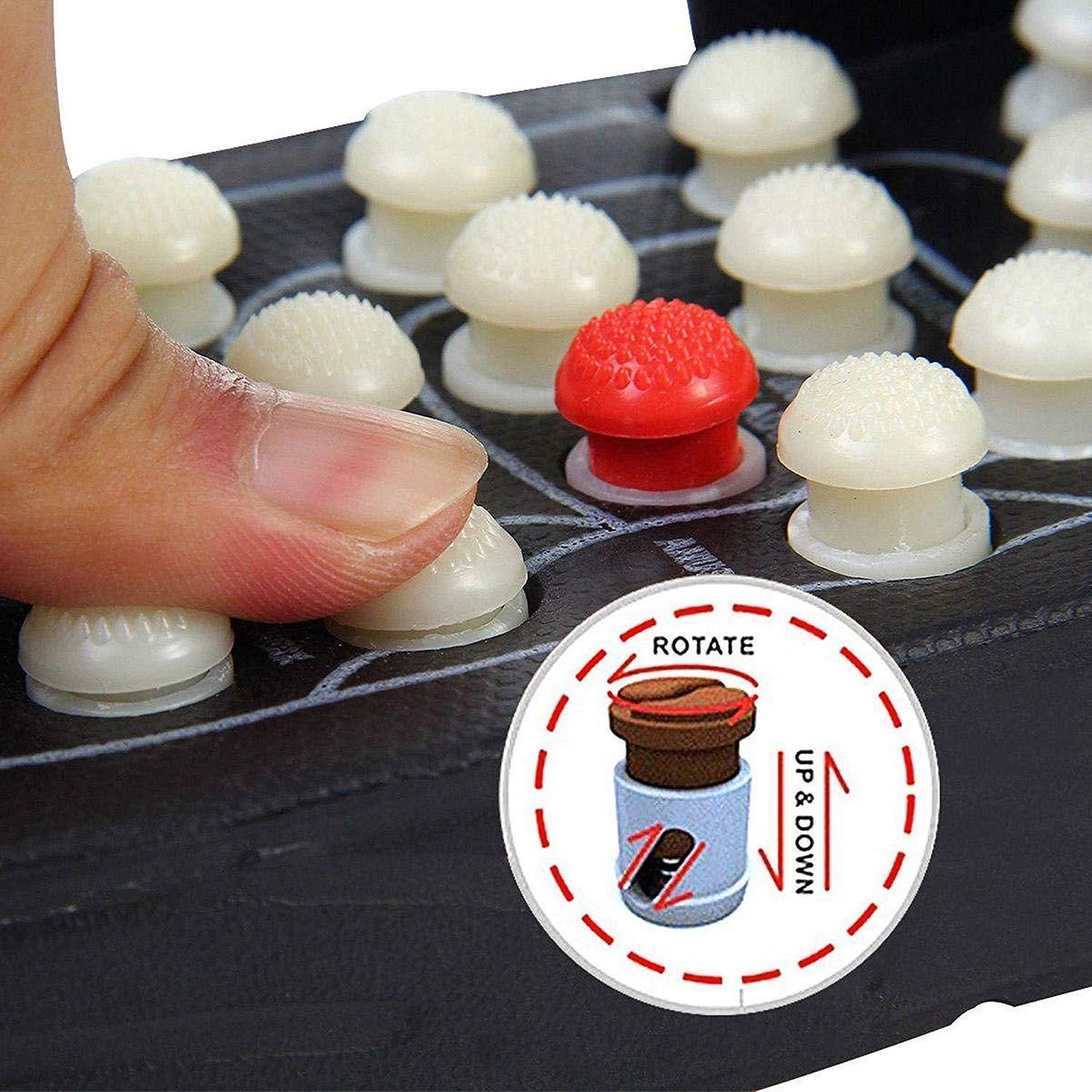 👣 Foot Massage Slippers – Natural Healing through Acupressure 👣