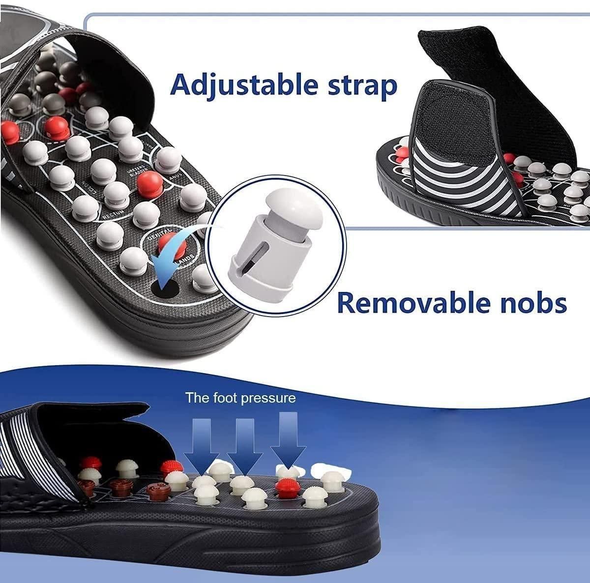 👣 Foot Massage Slippers – Natural Healing through Acupressure 👣