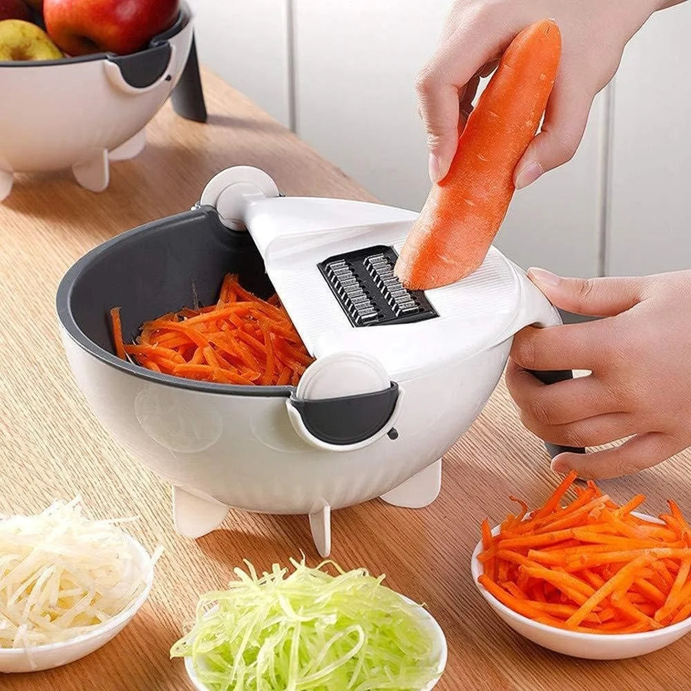 9 In 1 Vegetable Cutter, 1000 mL, Power Source: Manual