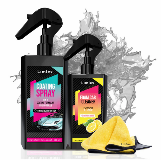 ✅2-in-1 German Coating Spray & Foam Cleaner (200ml Combo) 🔥🔥🔥