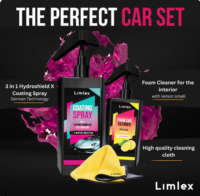 ✅2-in-1 German Coating Spray & Foam Cleaner (200ml Combo) 🔥🔥🔥